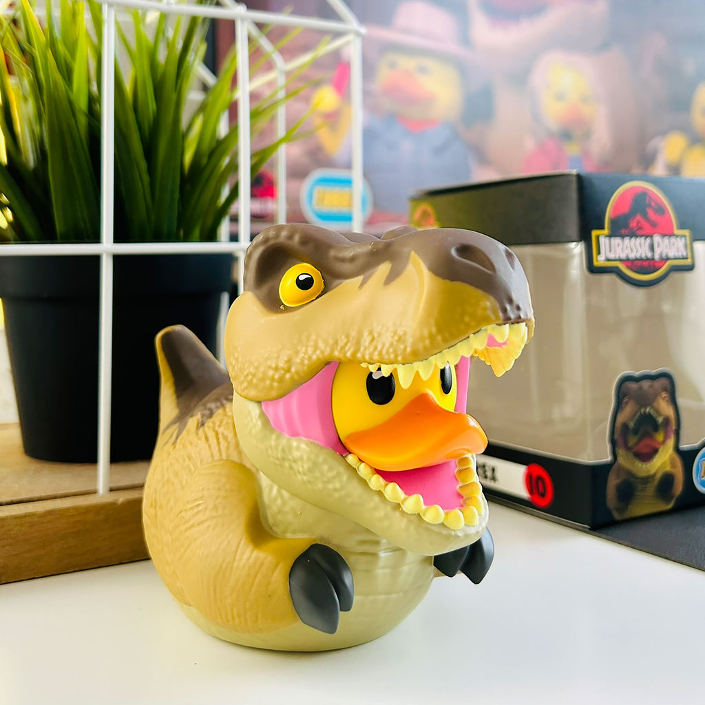 Productafbeelding Jurassic Park - T-Rex TUBBZ decoratieve eend