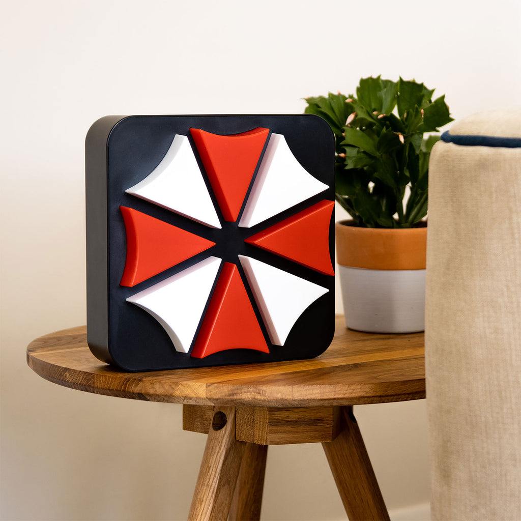 Productafbeelding Resident Evil - Umbrella Corporation Bloederig Logo Lamp
