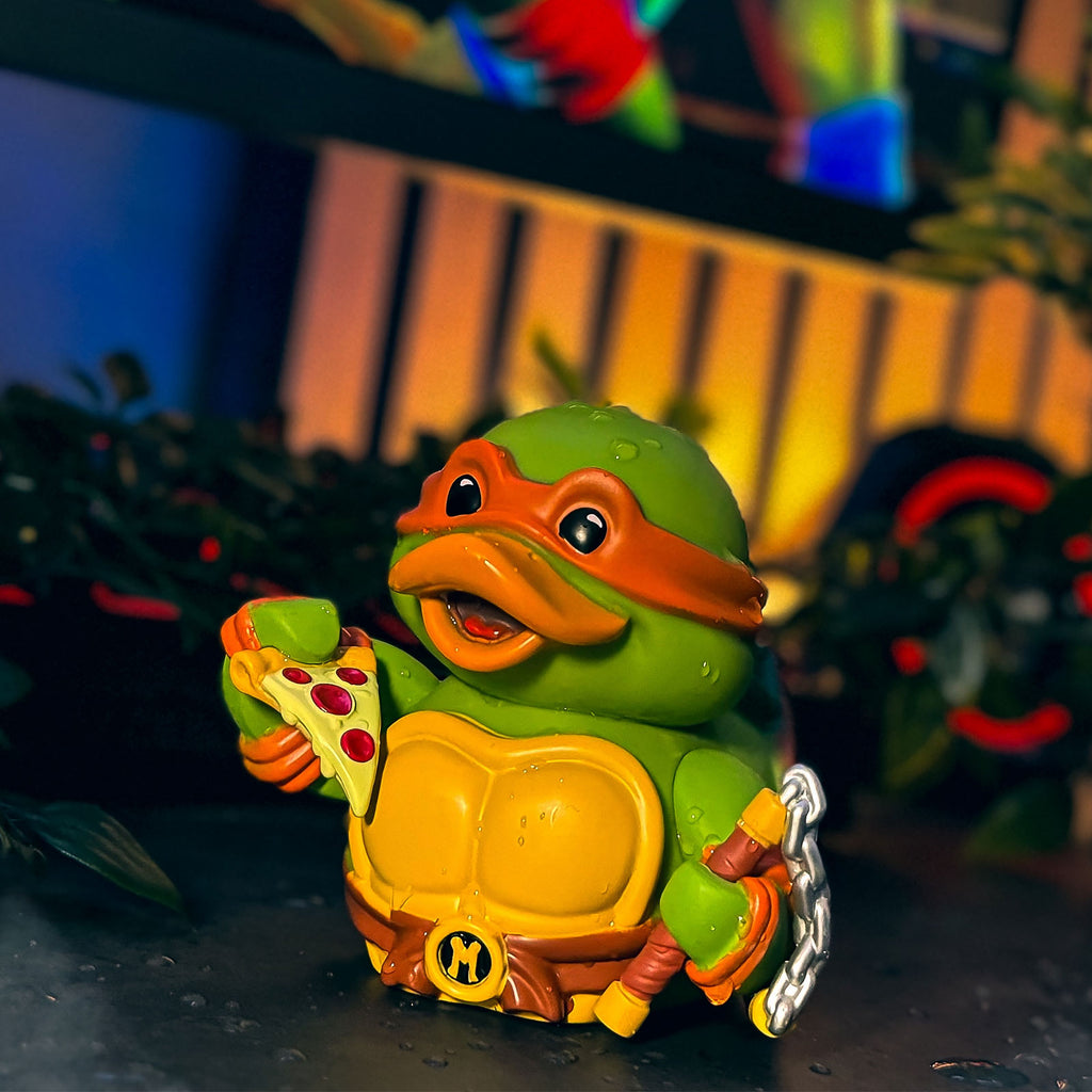 Productafbeelding Teenage Mutant Ninja Turtles - Michelangelo TUBBZ Decoratieve Eend