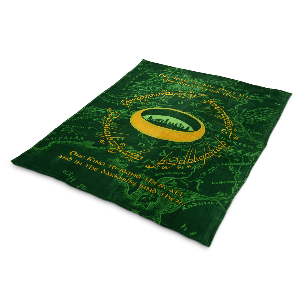Productafbeelding The Lord of the Rings - De Ene Ring Fleece Deken