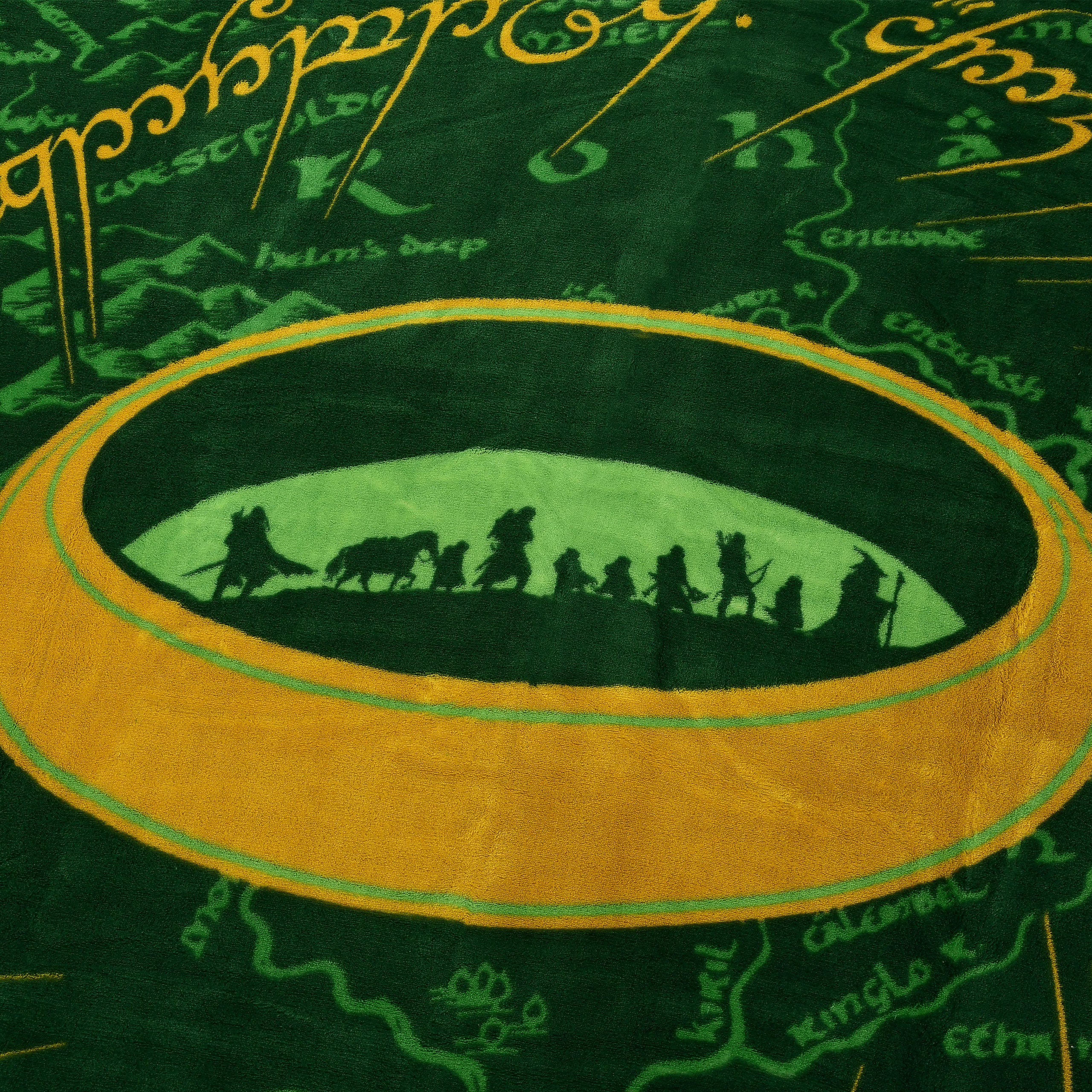 Productafbeelding The Lord of the Rings - De Ene Ring Fleece Deken