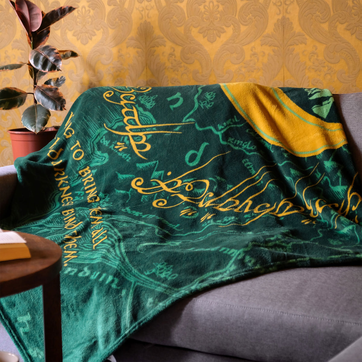 Productafbeelding The Lord of the Rings - De Ene Ring Fleece Deken