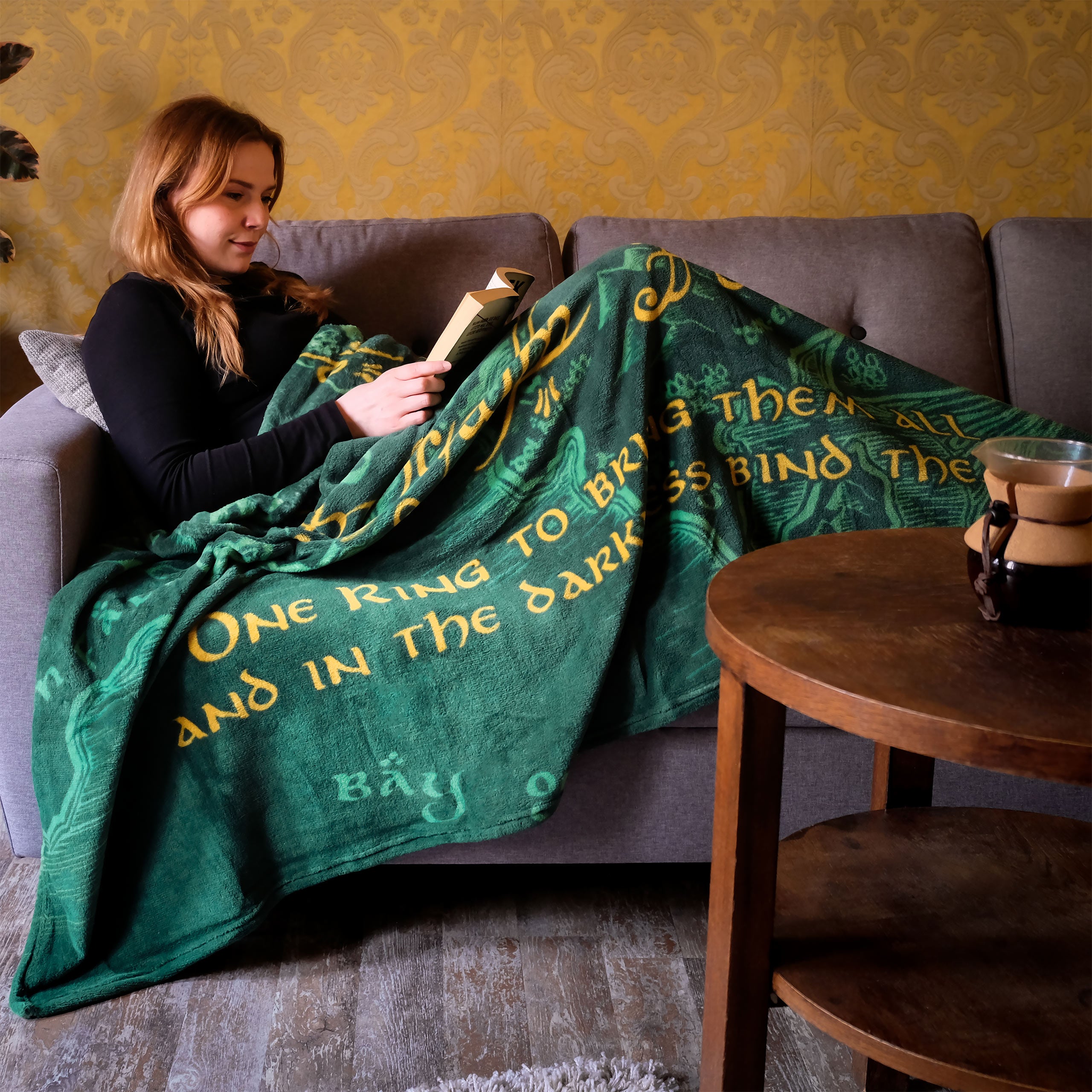 Productafbeelding The Lord of the Rings - De Ene Ring Fleece Deken