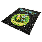 Productafbeelding Rick and Morty - Portal Fleece Deken