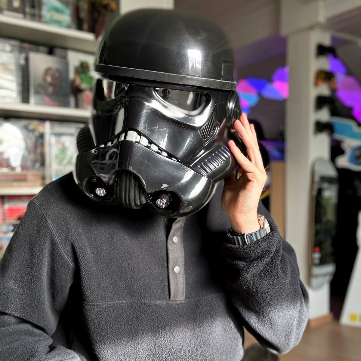 Productafbeelding Star Wars - Shadow Trooper Helm met Stemvervormer