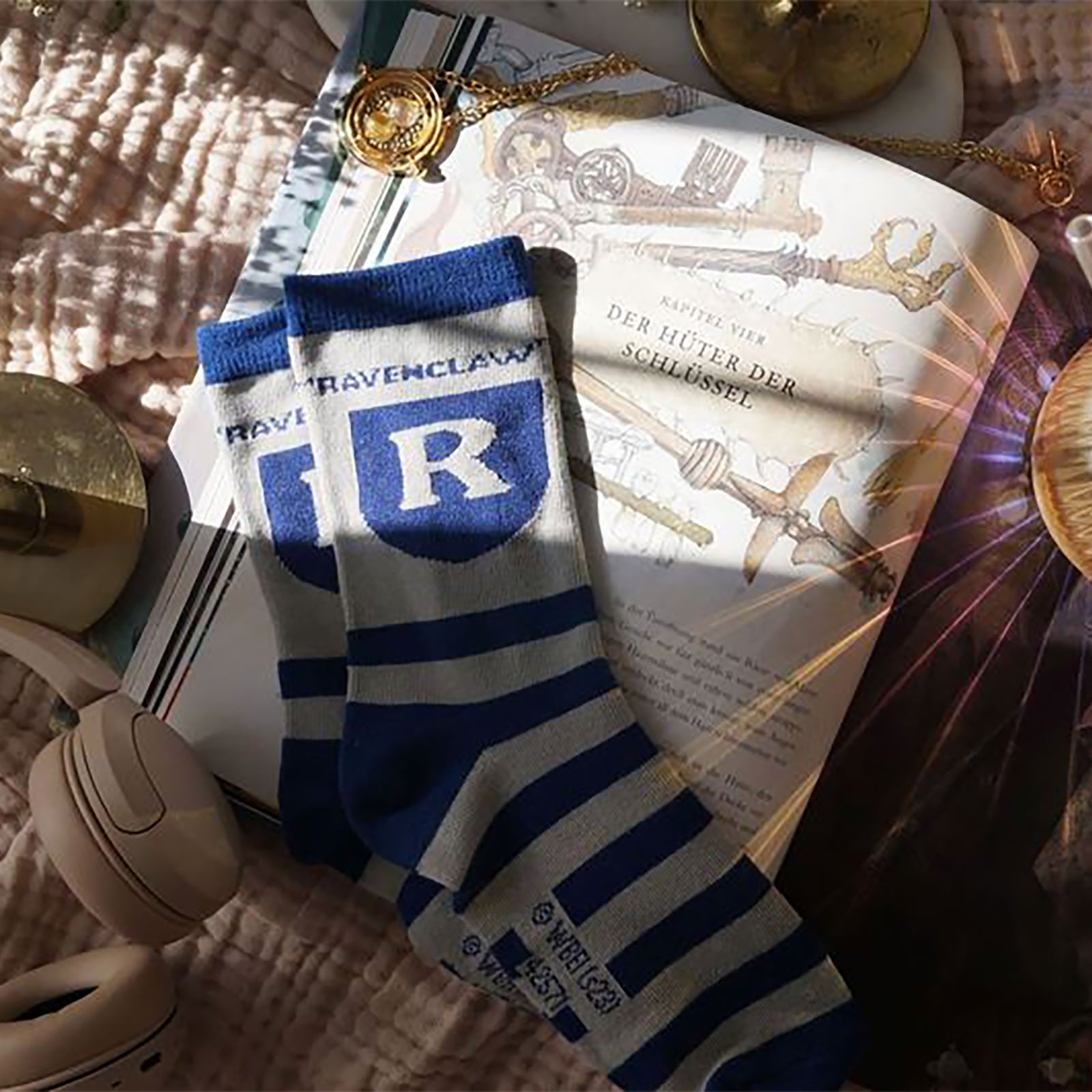 Productafbeelding Harry Potter - Ravenclaw Logo Sokken blauw-grijs