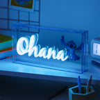 Productafbeelding Stitch Ohana Neon Lamp - Lilo & Stitch
