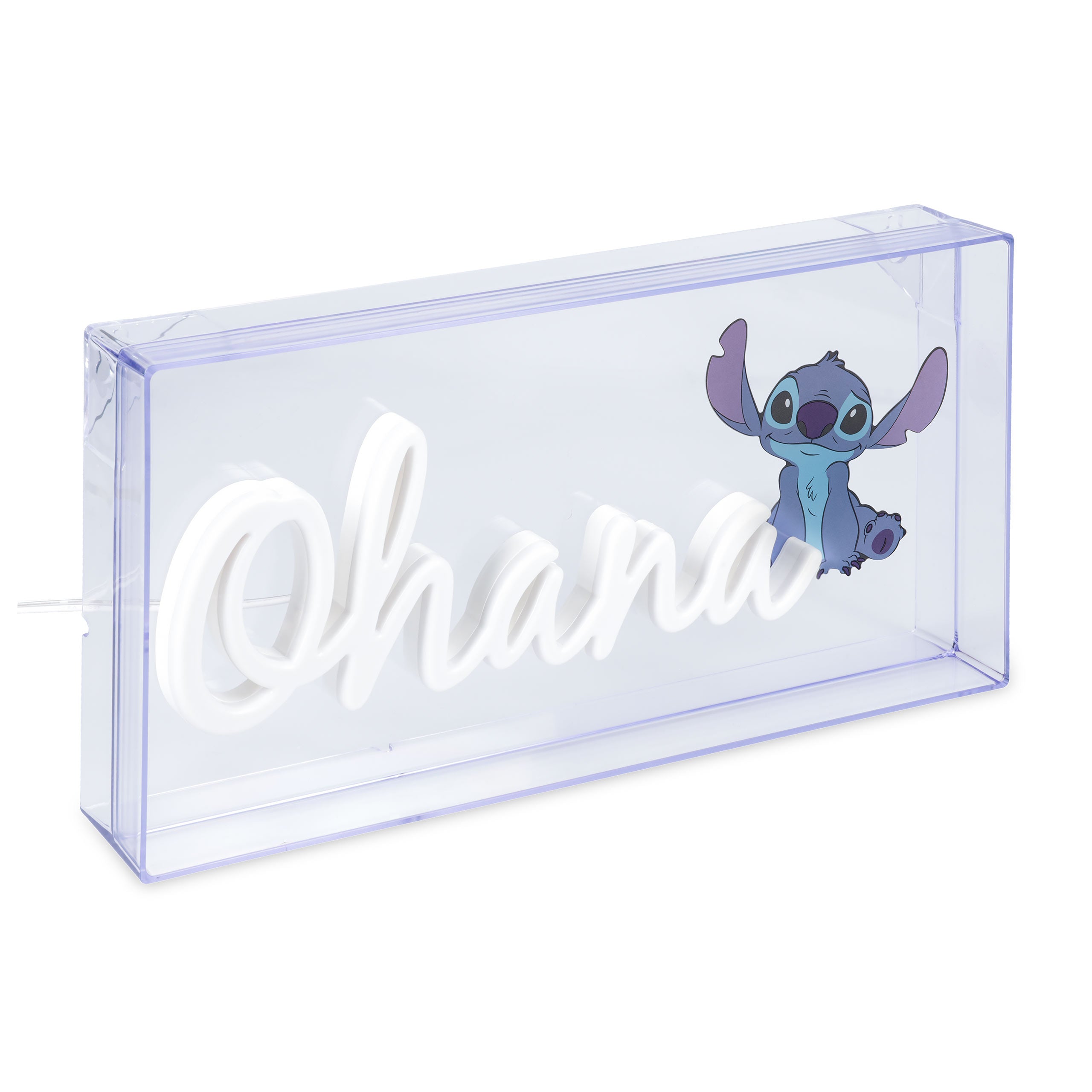Productafbeelding Stitch Ohana Neon Lamp - Lilo & Stitch