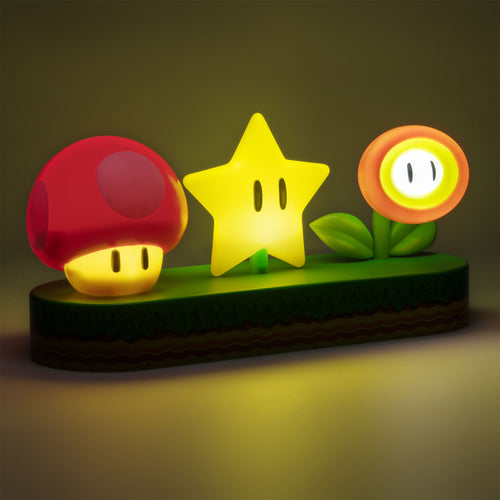 Productafbeelding Super Mario - Icons Tafellamp