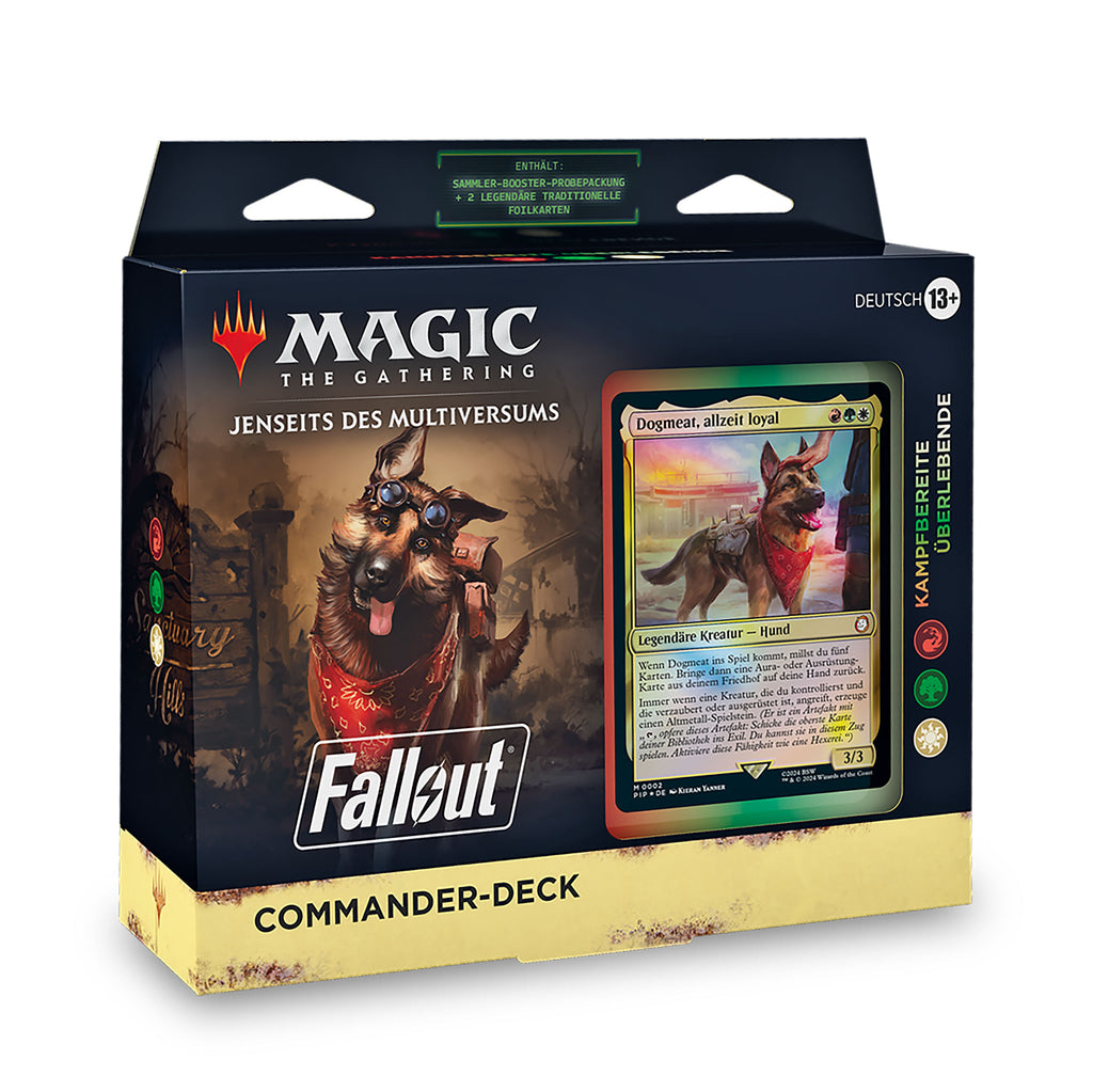 Productafbeelding Fallout - Strijdklare Overlevende Commandant Deck - Magic the Gathering