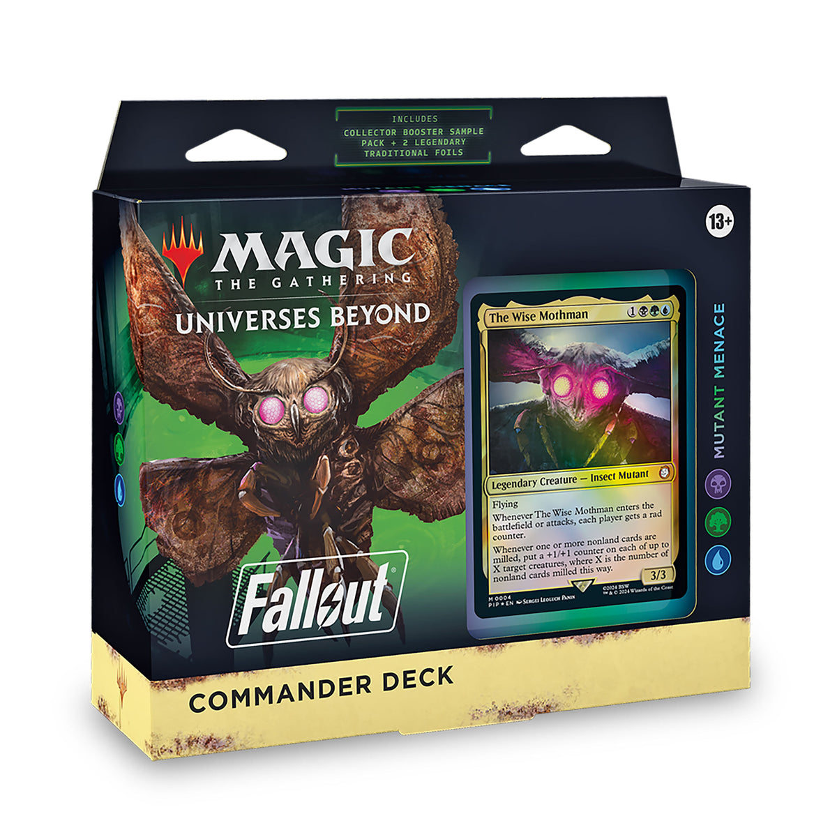 Productafbeelding Fallout - Mutant Menace Commander Deck Engelse Versie - Magic the Gathering