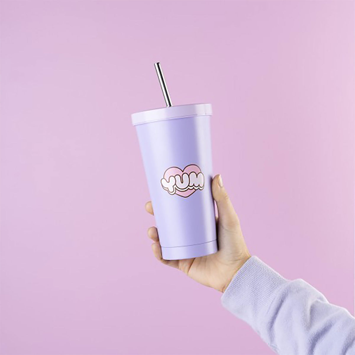 Productafbeelding Pusheen - Geniet van elke dag drinkbeker met rietje