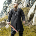 Productafbeelding Middeleeuwse Viking Tuniek Zwart