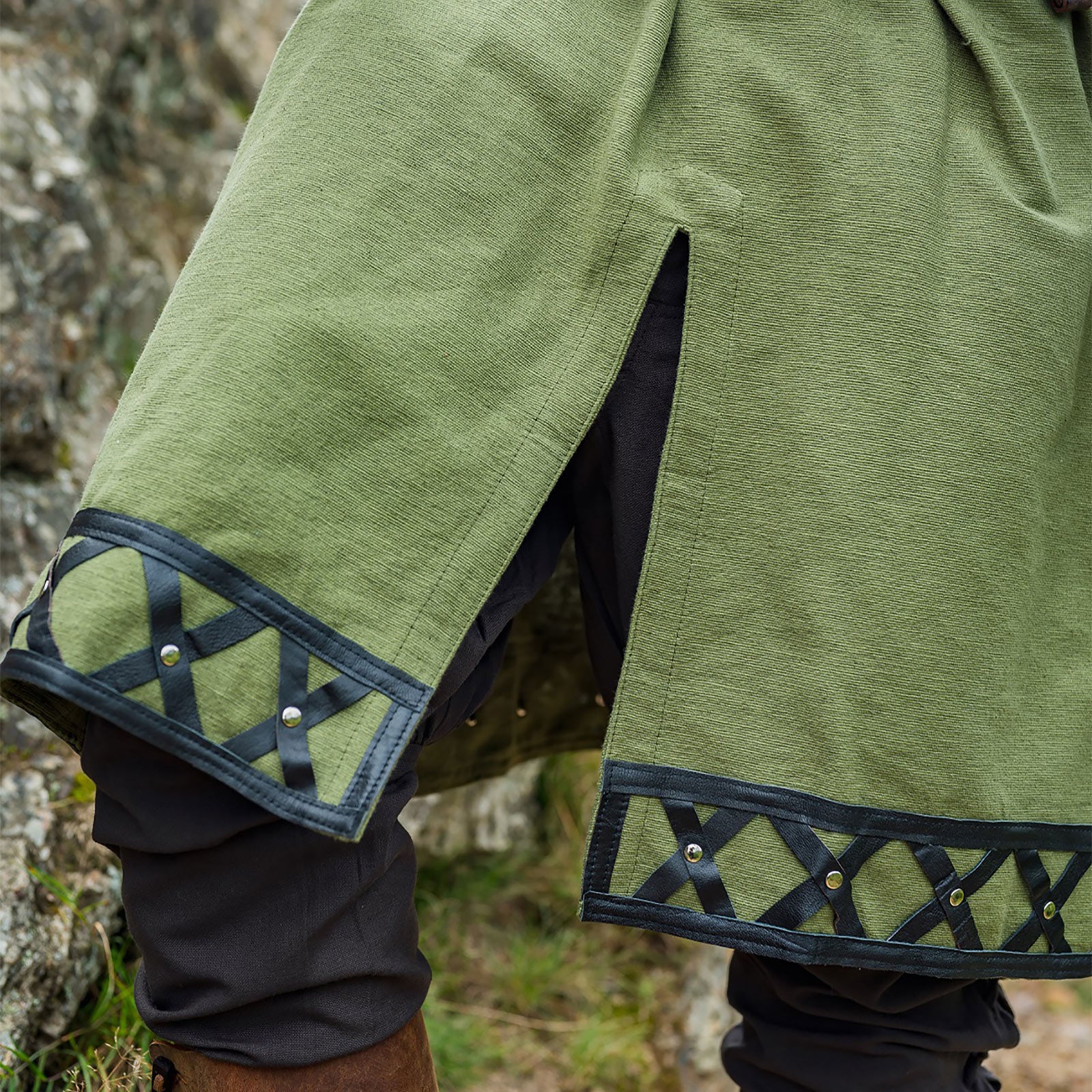 Productafbeelding Middeleeuwse Viking Tuniek Groen