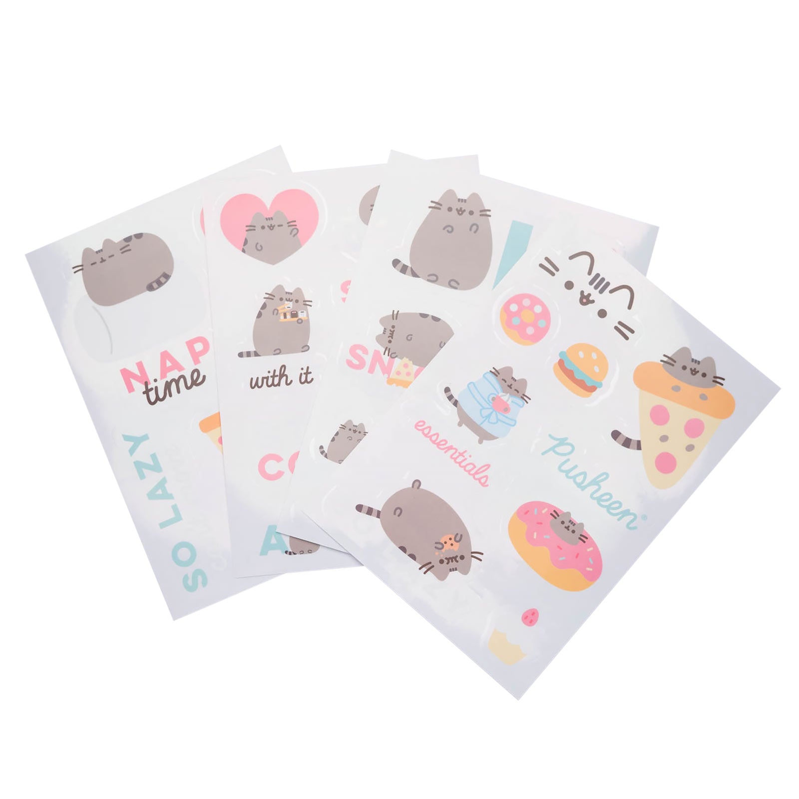 Productafbeelding Pusheen - Herbruikbare voedselstickers