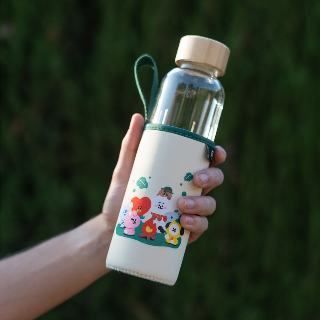 Productafbeelding Line Friends - BT21 Green Planet Waterfles