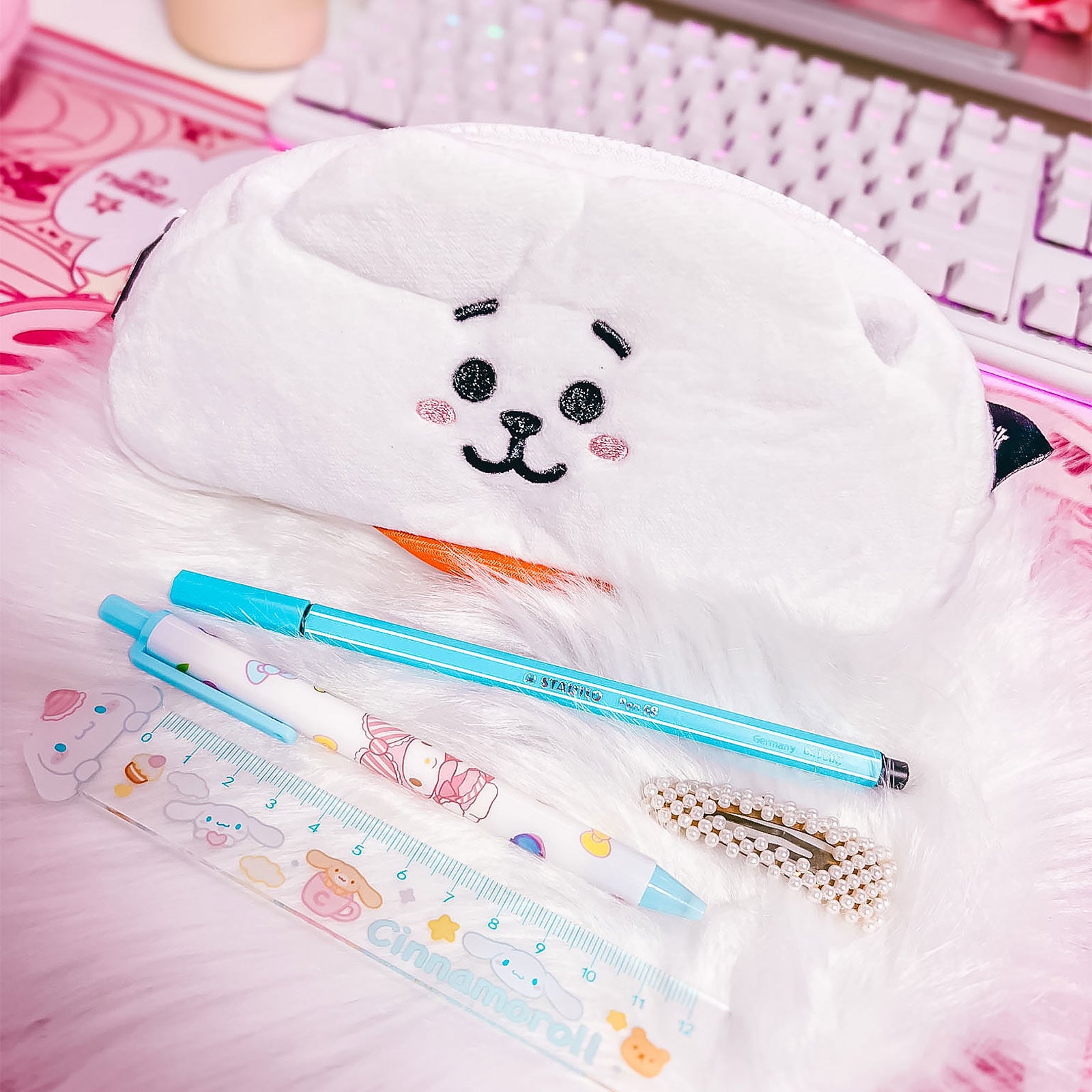 Productafbeelding Line Friends - BT21 RJ Pluche Etui
