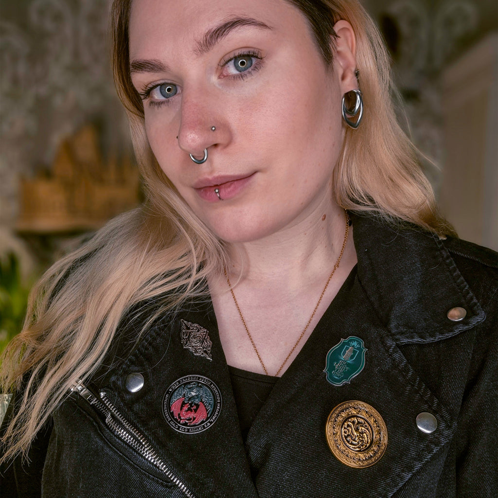 Productafbeelding House of Dragon - Symbolen Pins 4-delige Set