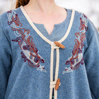 Productafbeelding Middeleeuwse Birka Mantel Blauw