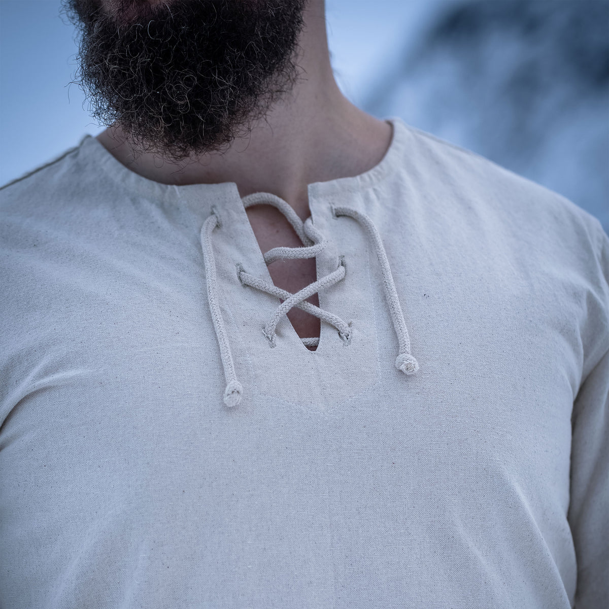 Product image Medieval Lace-Up Shirt natural