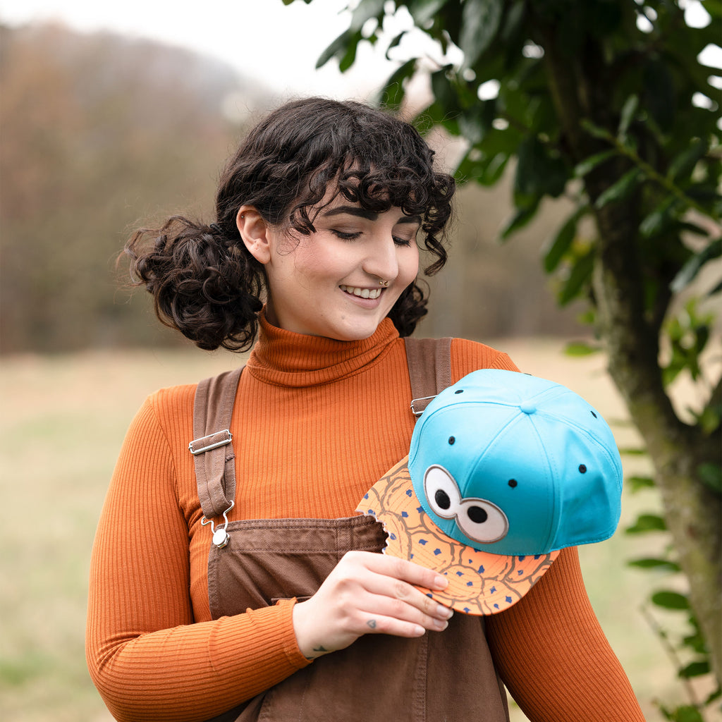 Productafbeelding Sesamstraat - Cookie Monster Snapback Cap