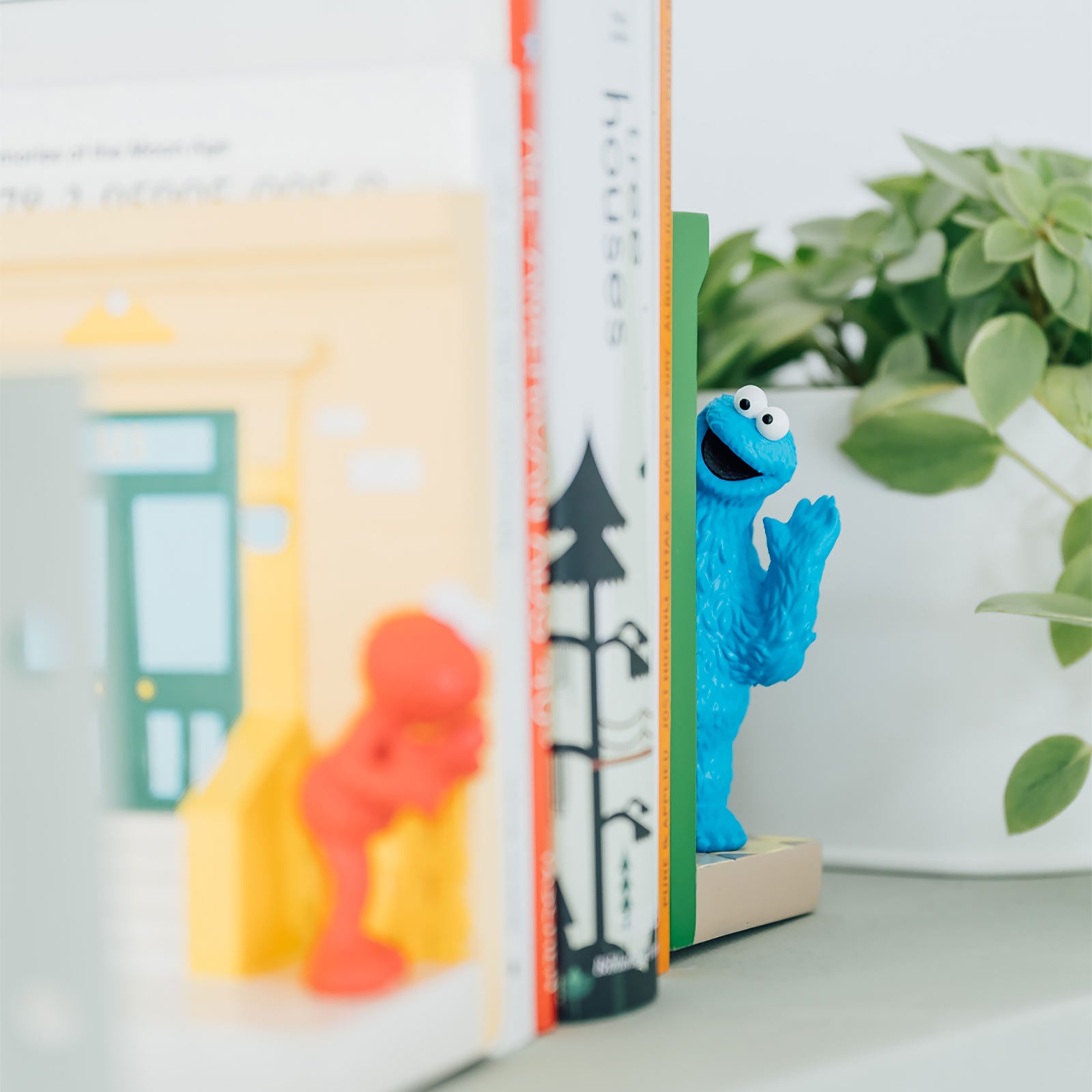 Productafbeelding Sesamstraat - Cookie en Elmo Boekensteunen