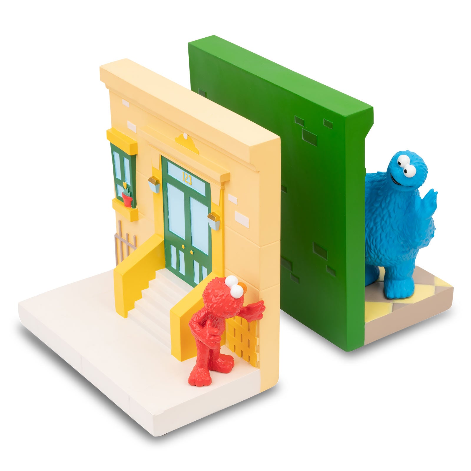 Productafbeelding Sesamstraat - Cookie en Elmo Boekensteunen