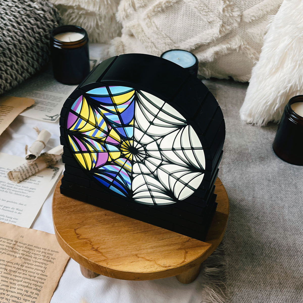 Productafbeelding Wednesday - Nevermore Raamlamp