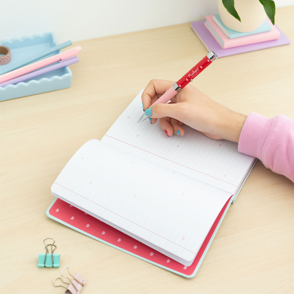Productafbeelding Pusheen - Purrfect Love Notitieboek met Projector Pen