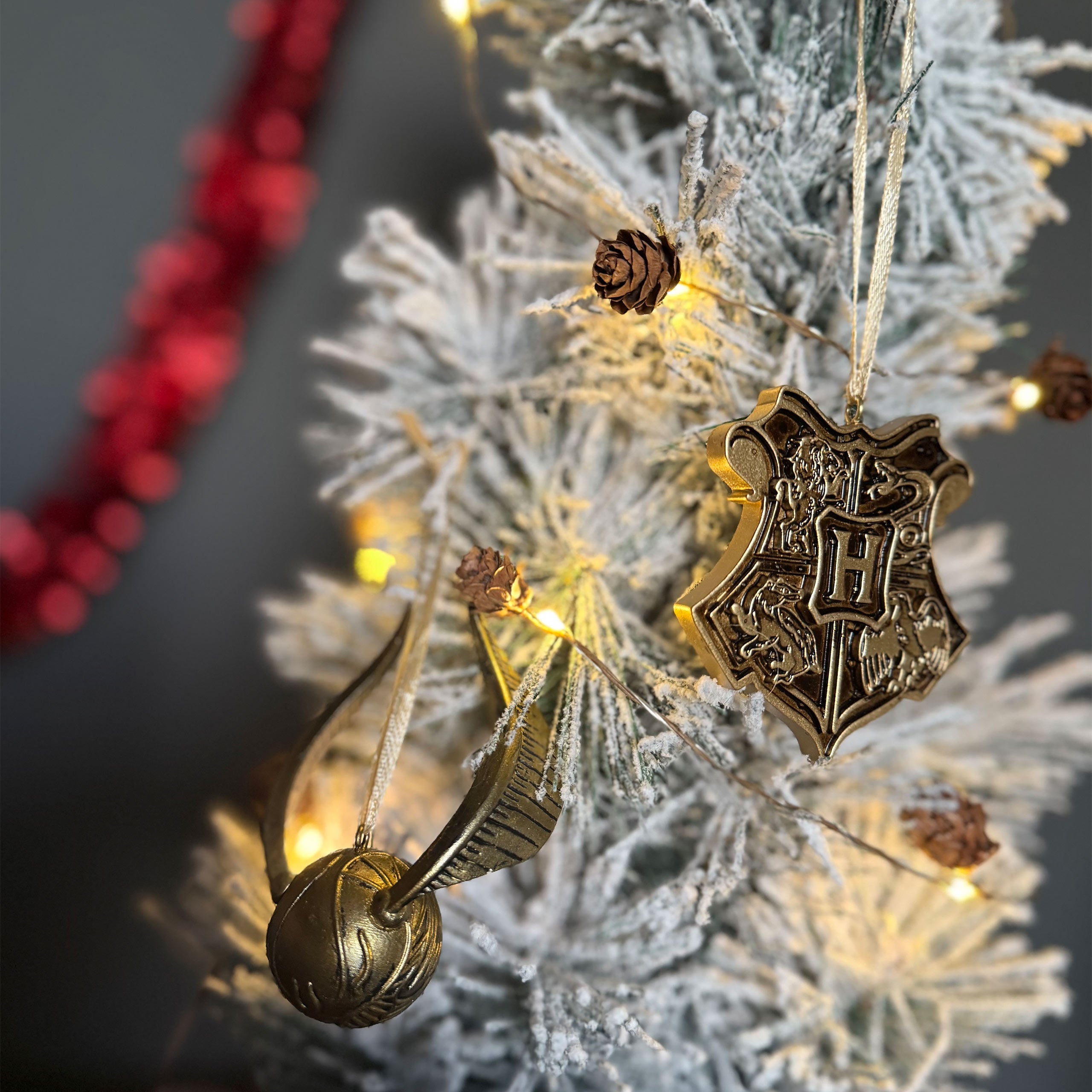 Productafbeelding Harry Potter - Zweinstein Kerstboomversiering 3-delige Set