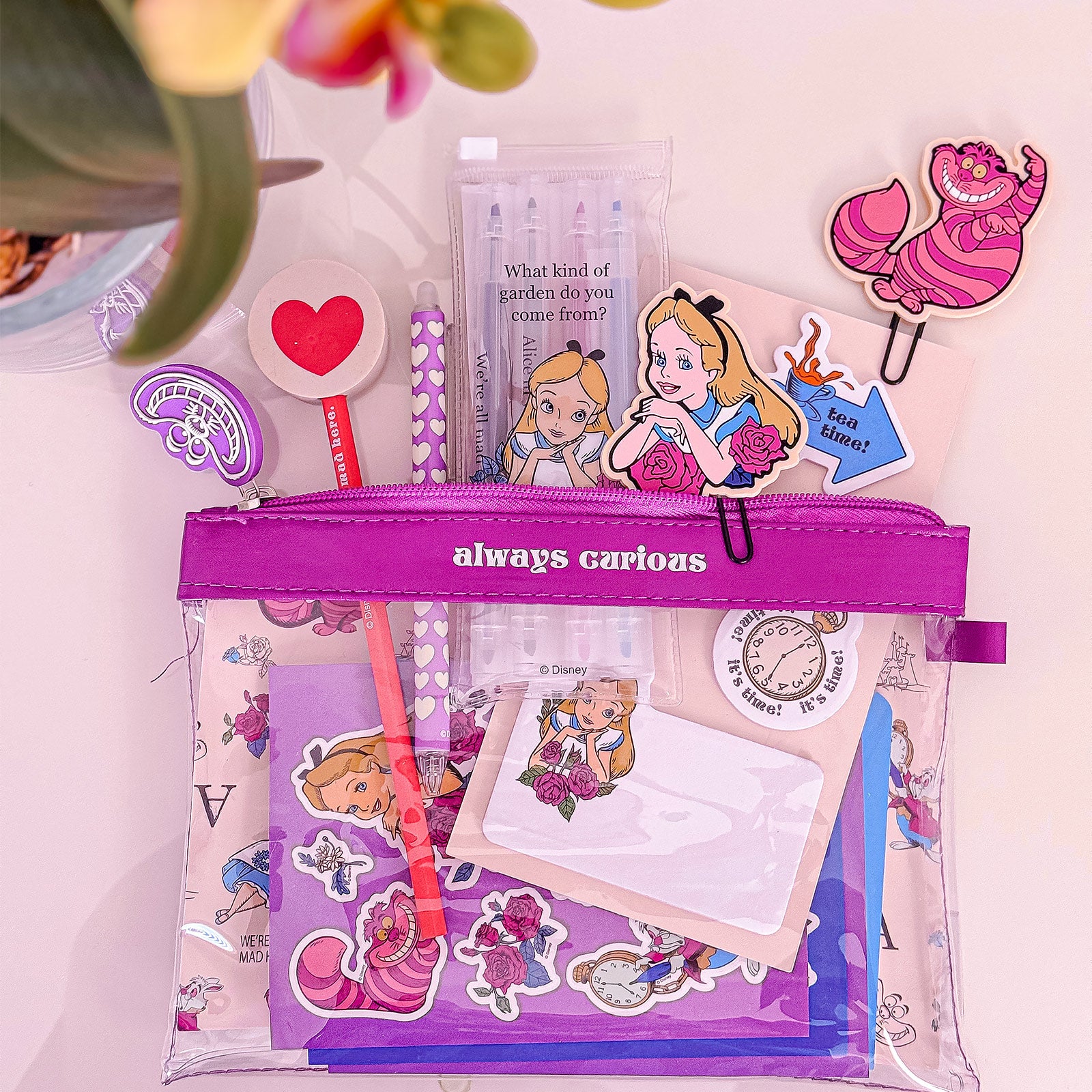 Productafbeelding Alice in Wonderland - Schrijfset