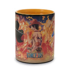 Productafbeelding One Piece - Luffy & Sabo Thermisch Effect Beker