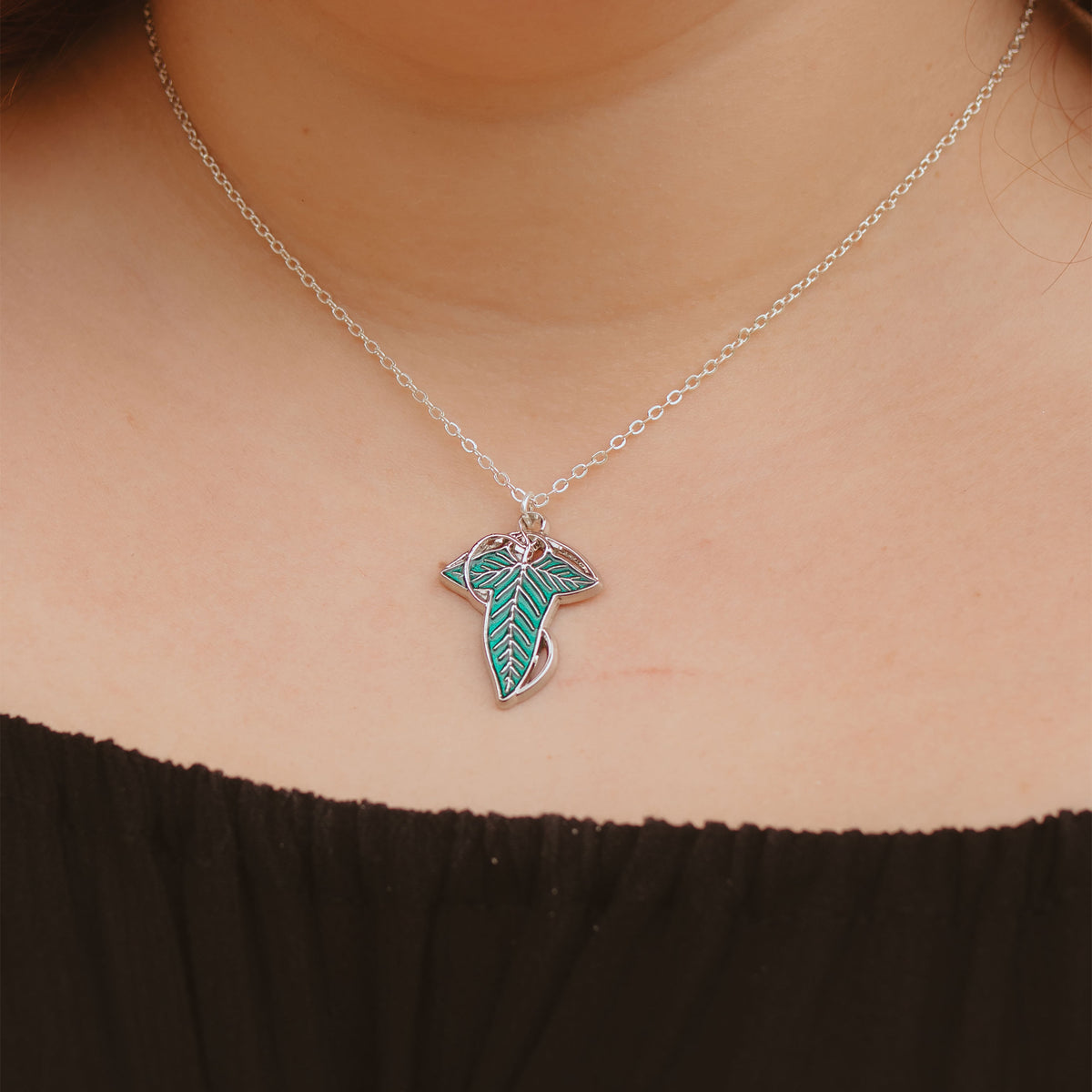 Productafbeelding Blad Broche Ketting - Lord of the Rings