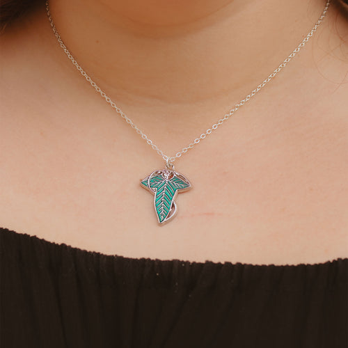Productafbeelding Blad Broche Ketting - Lord of the Rings