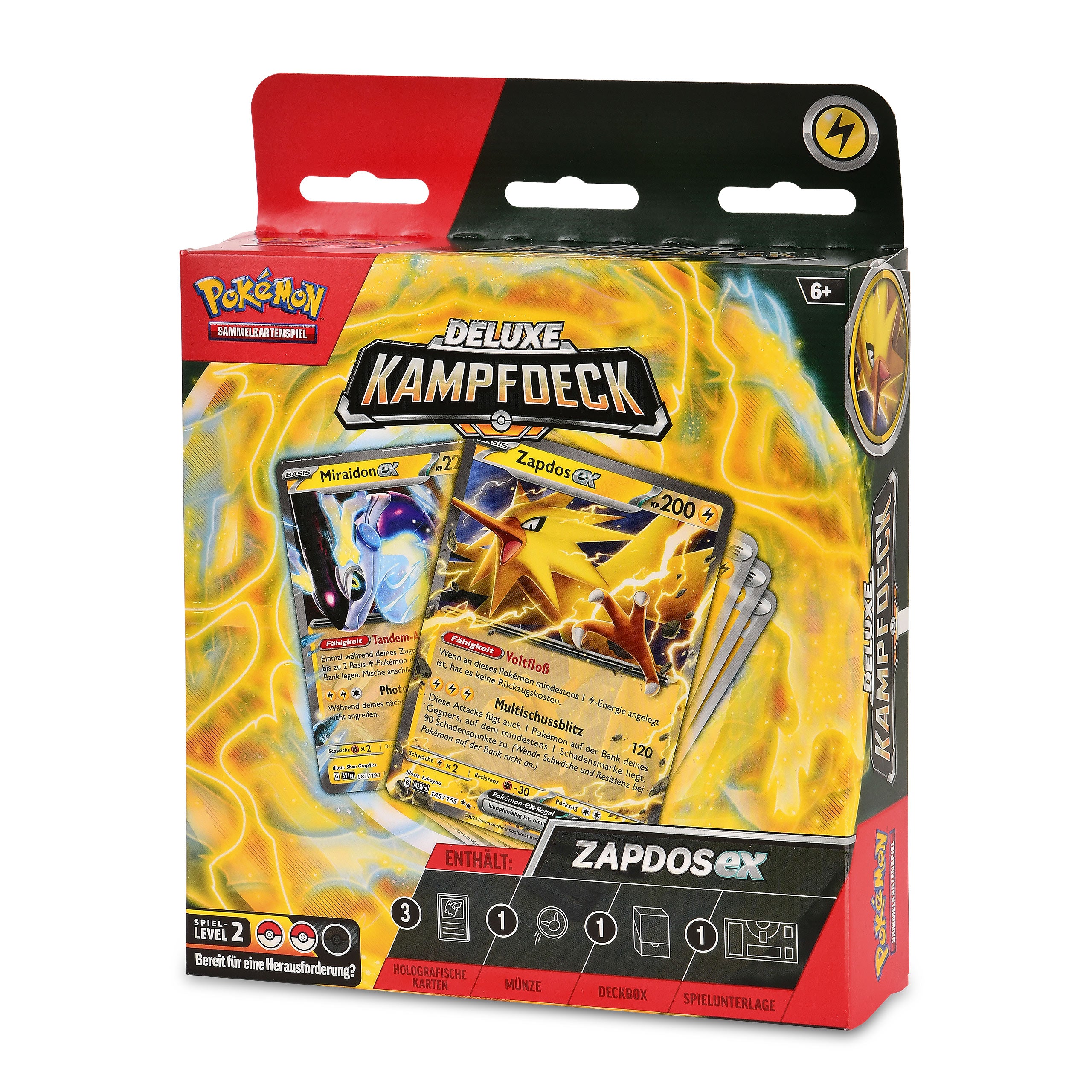 Productafbeelding Pokemon - Zapdos-Ex Deluxe Battle Deck