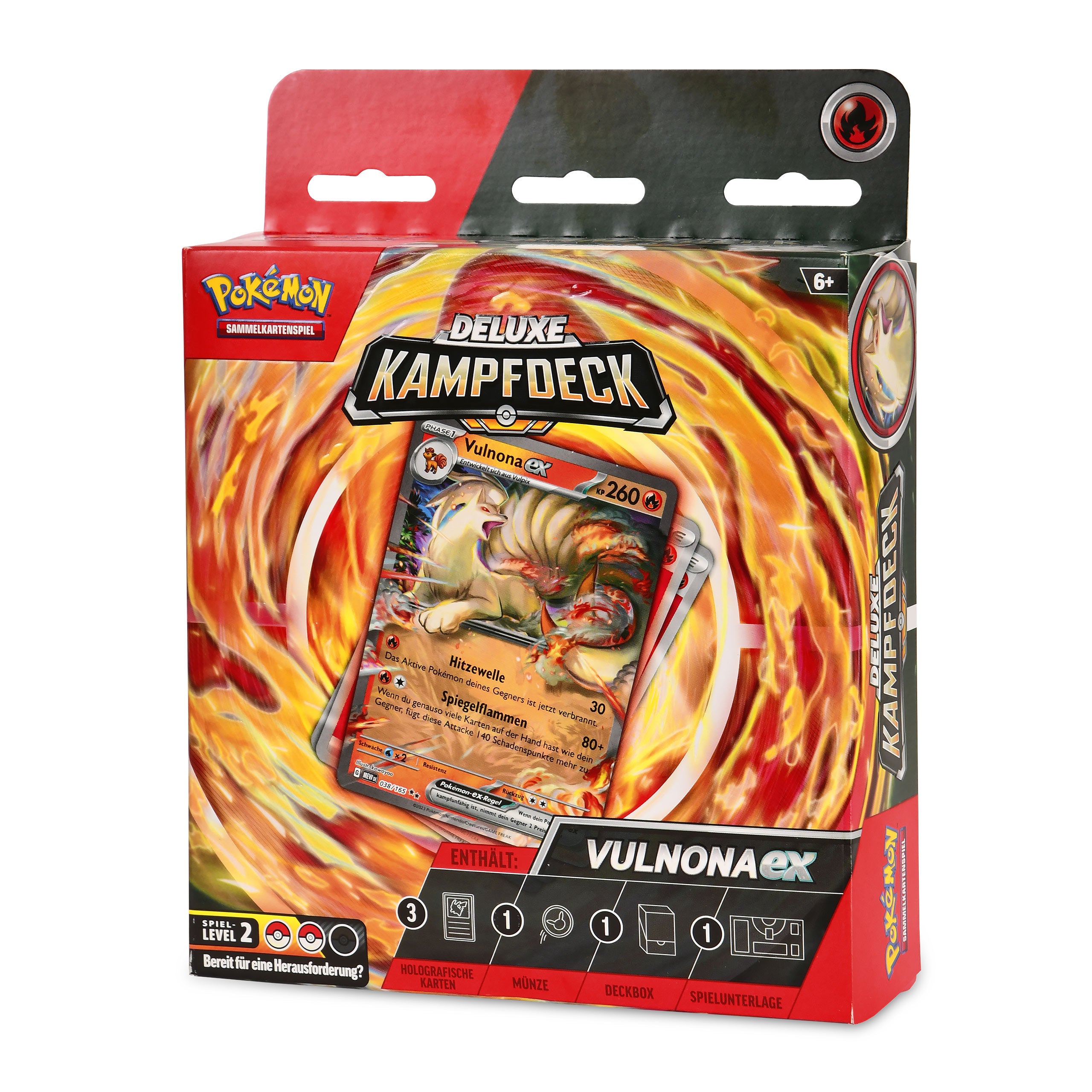 Productafbeelding Pokemon - Ninetales-Ex Deluxe Battle Deck