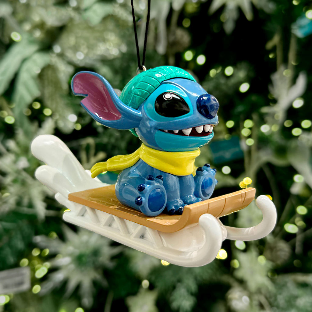 Productafbeelding Stitch met Slee Kerstboomversiering - Lilo & Stitch
