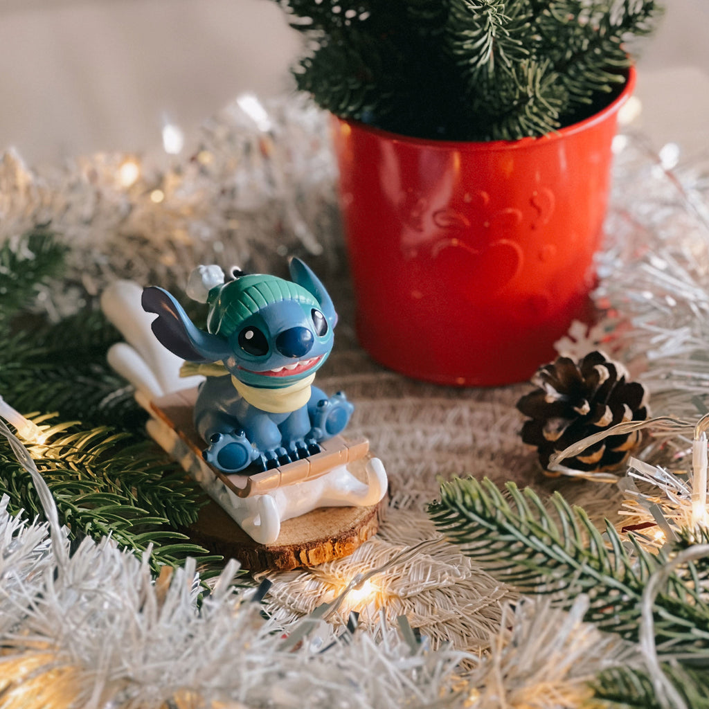 Productafbeelding Stitch met Slee Kerstboomversiering - Lilo & Stitch