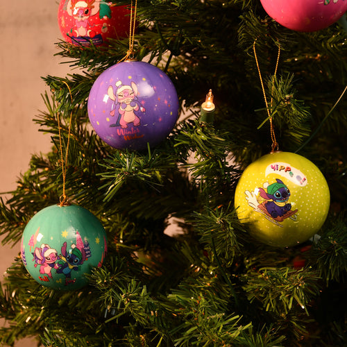 Productafbeelding Lilo & Stitch - Angel en Stitch Kerstboom Ornamenten 9st