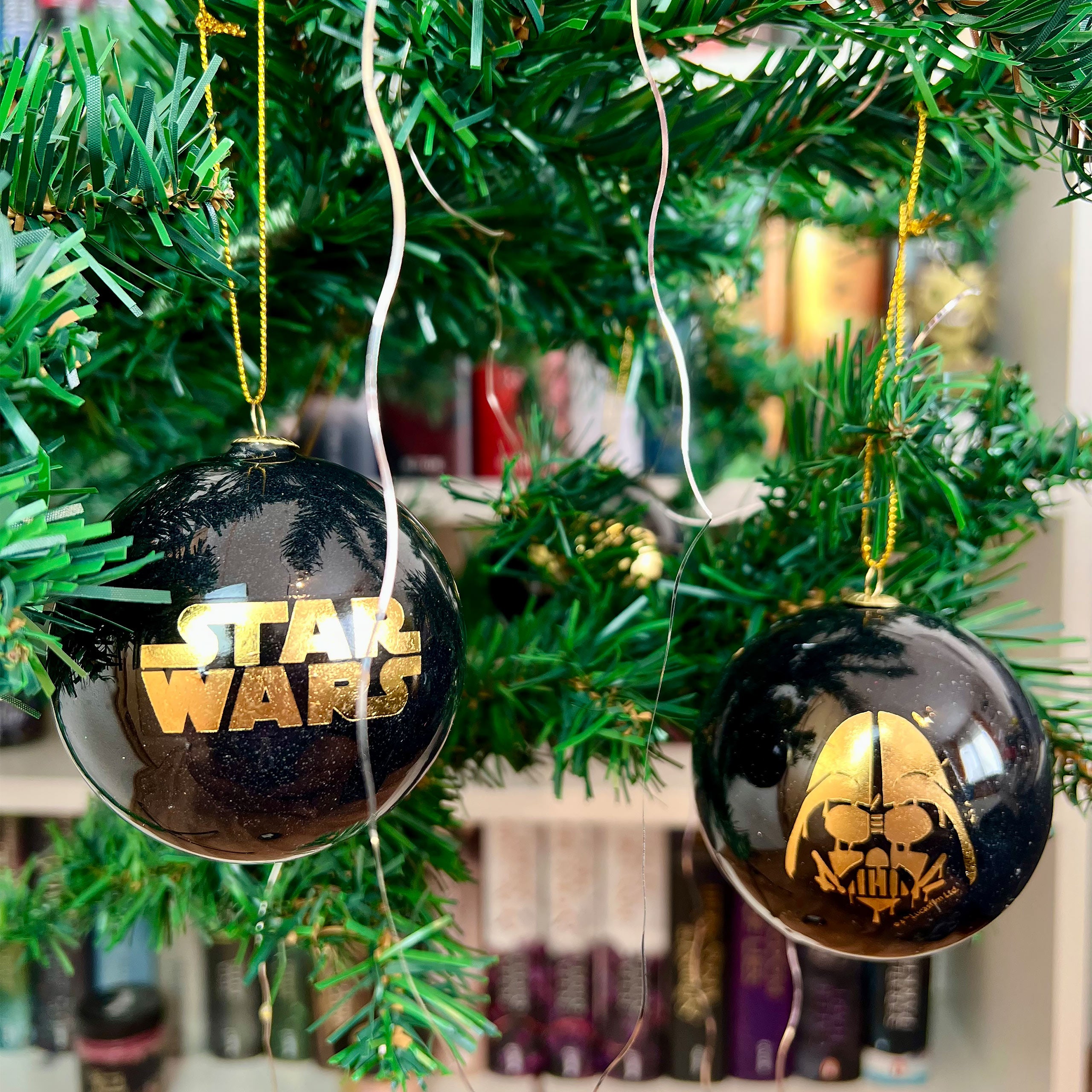 Productafbeelding Star Wars - Logo kerstballen set van 4