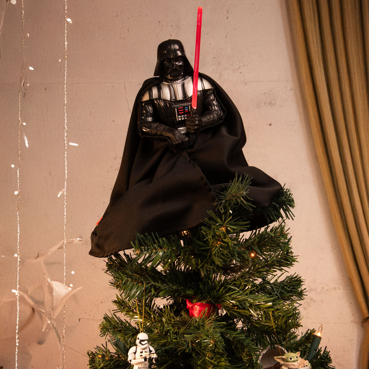 Productafbeelding Star Wars - Darth Vader Kerstboomtop met licht