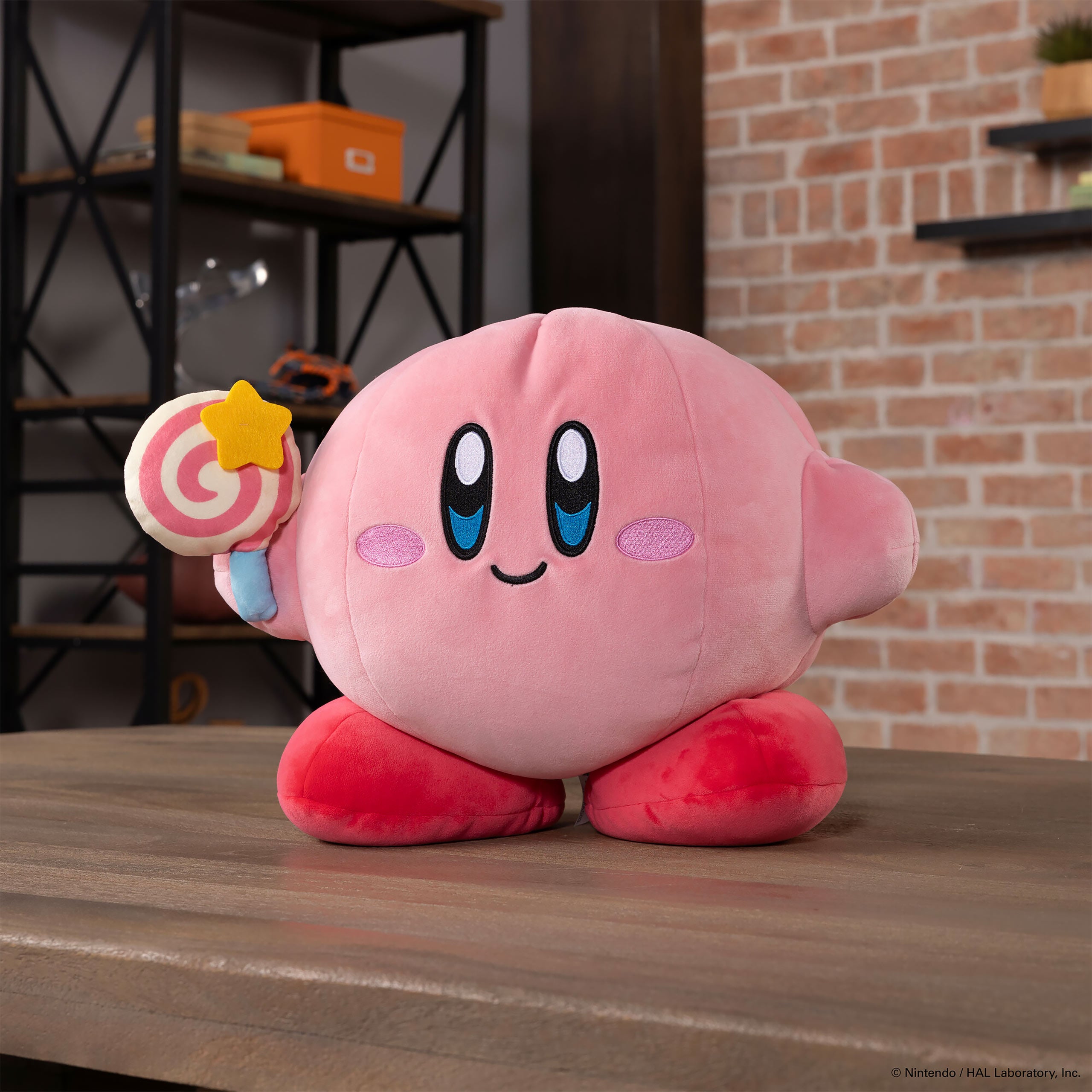 Productafbeelding Kirby met Toverstaf - Mocchi-Mocchi Pluche Figuur