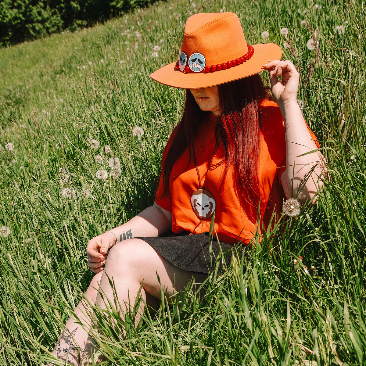Productafbeelding One Piece - Portgas D. Ace Hoed