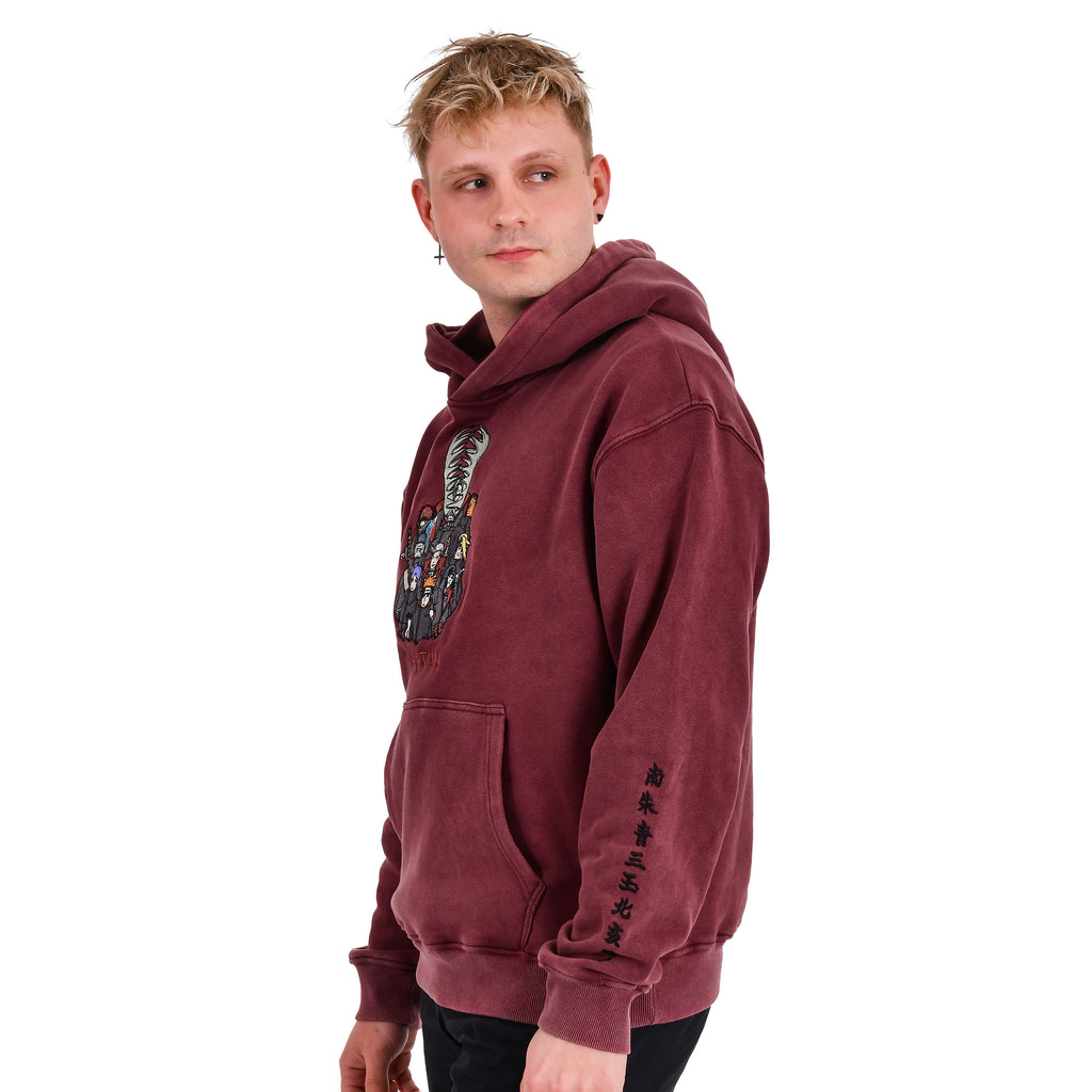 Productafbeelding Naruto - Groep Hoodie rood