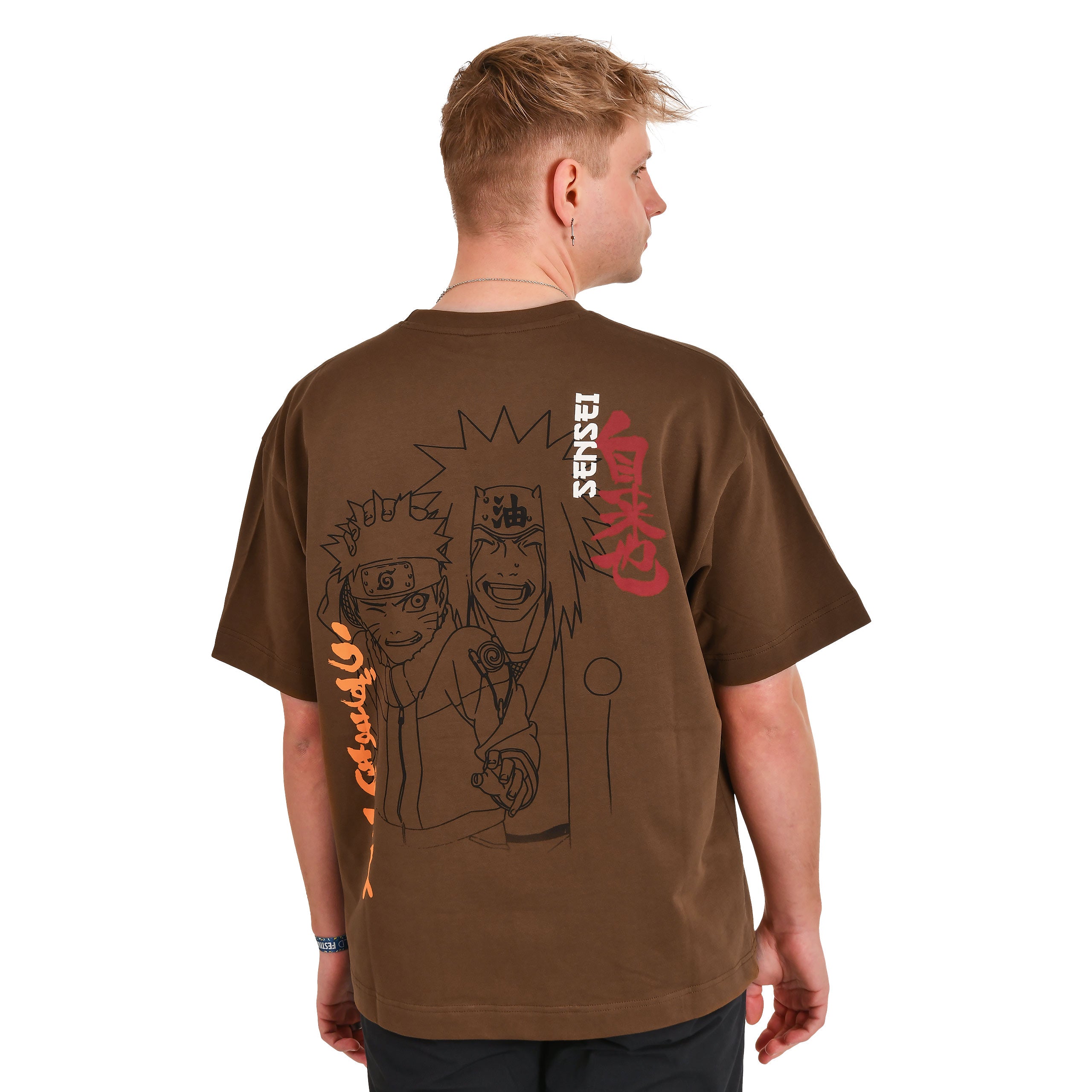 Productafbeelding Naruto - Jiraiya & Naruto Oversize Premium T-Shirt
