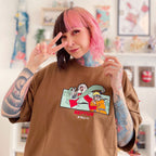 Productafbeelding Naruto - Jiraiya & Naruto Oversize Premium T-Shirt