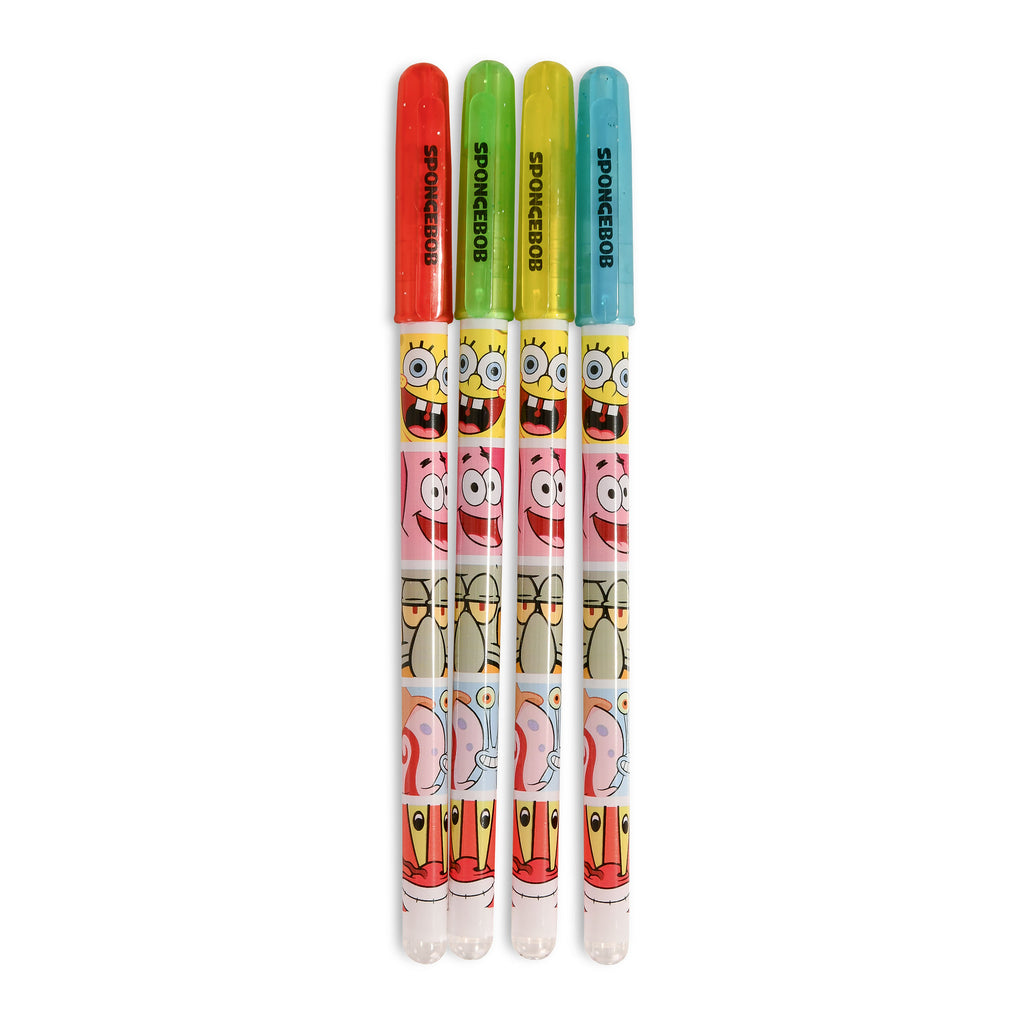 Productafbeelding SpongeBob - Vrienden Gelpennen 4-delige Set