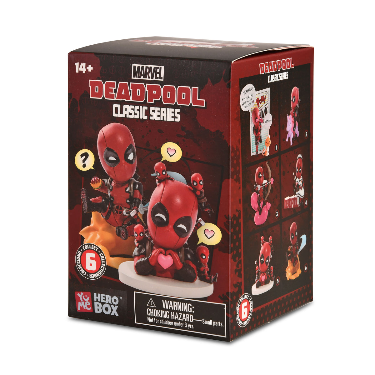 Productafbeelding Deadpool - YuMe Hero Box Classic Series Mystery Figuur