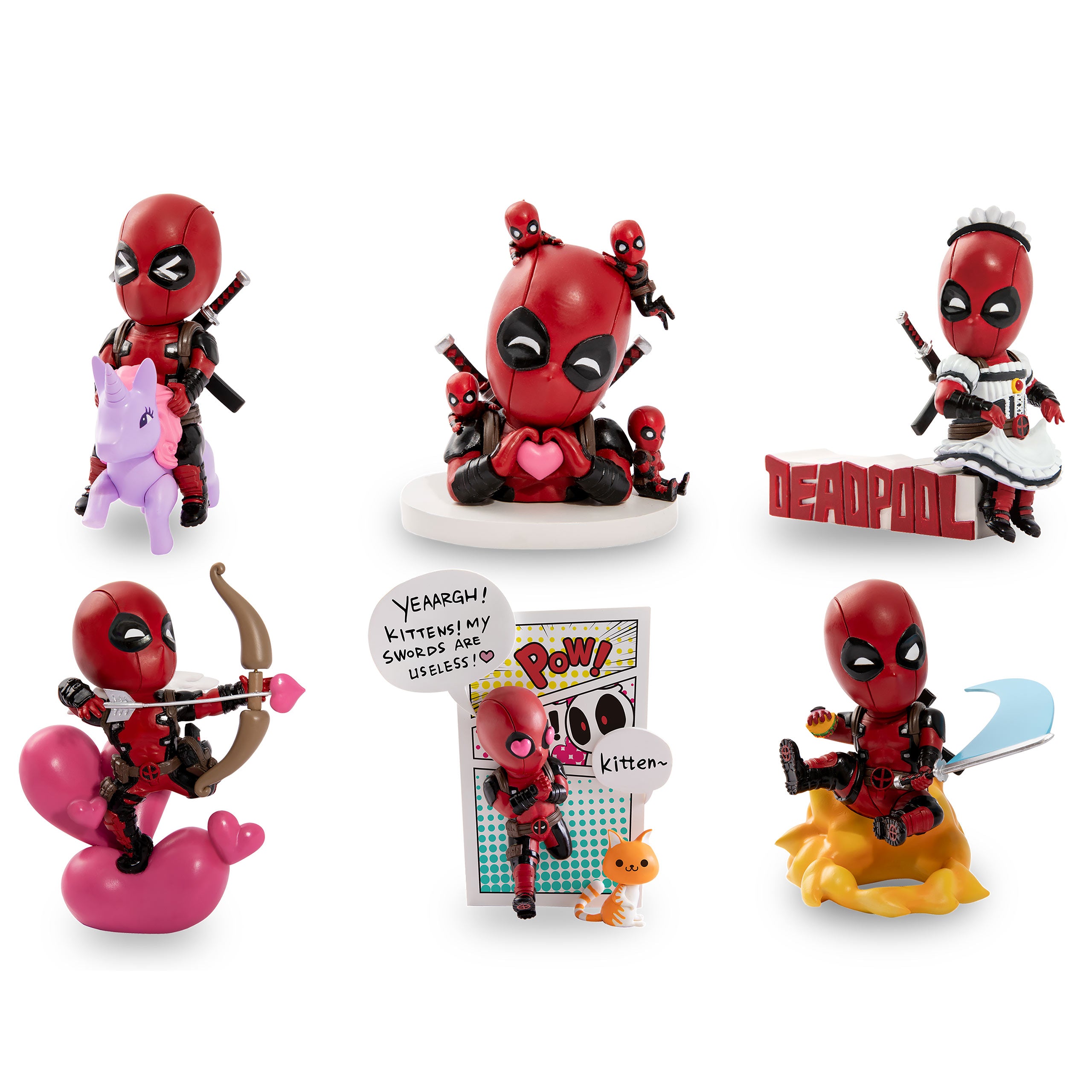 Productafbeelding Deadpool - YuMe Hero Box Classic Series Mystery Figuur