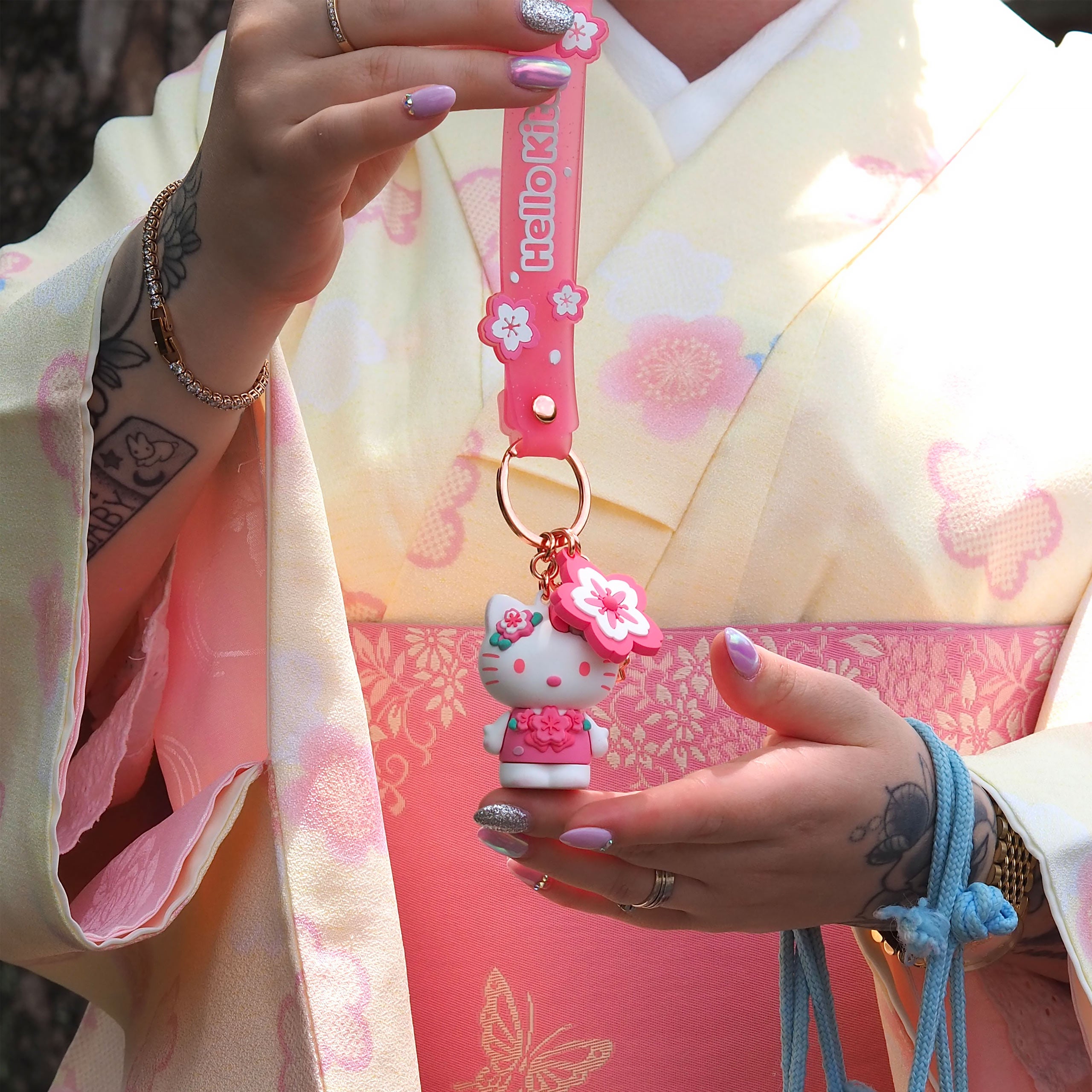 Productafbeelding Sanrio - Sakura Serie Hello Kitty Mystery Sleutelhanger